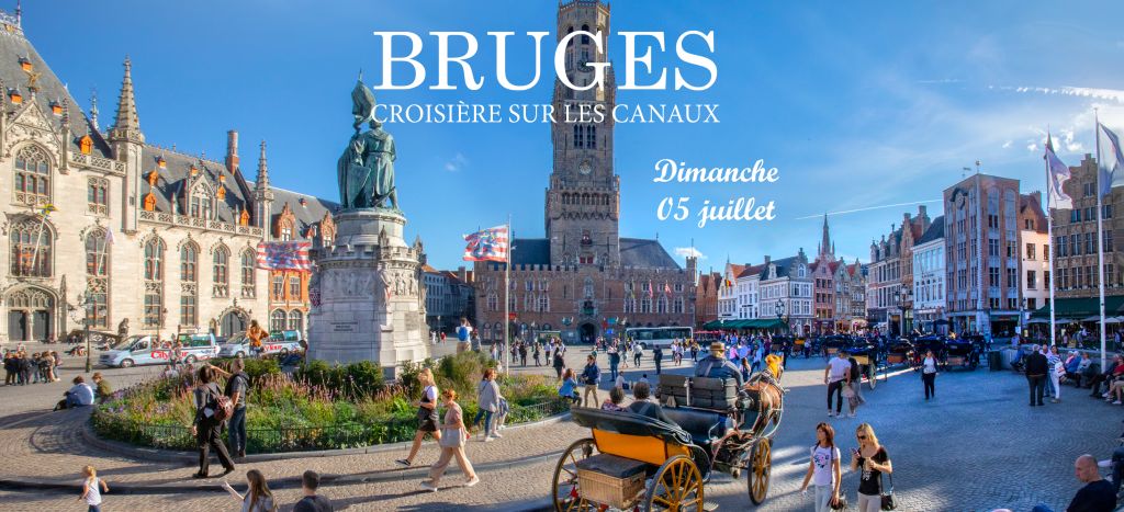 Bruges croisière canaux